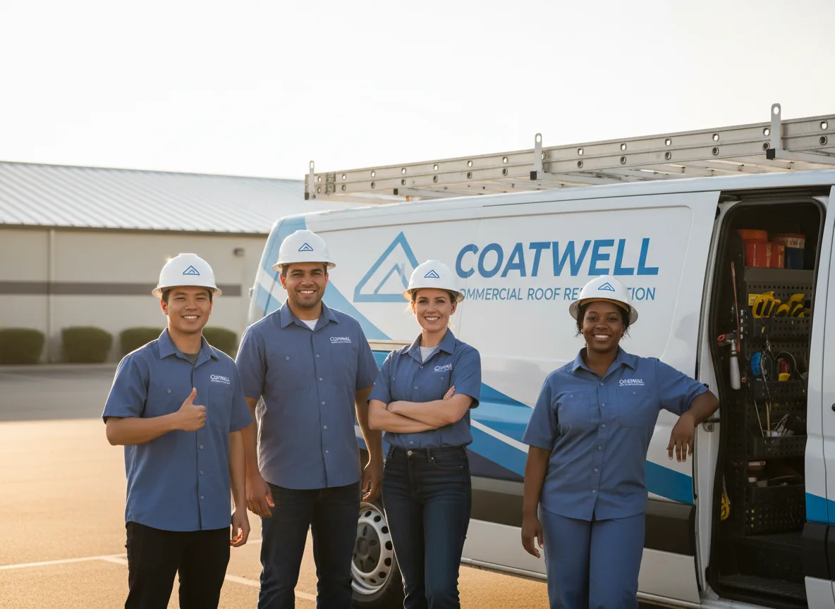 Commercial roof coating company in Wilburn, AR